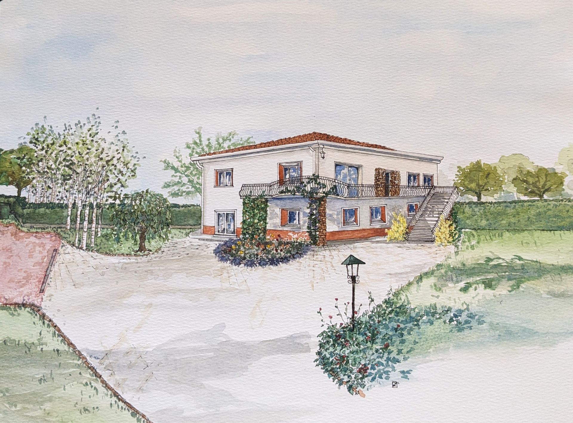 Chapostnost — childhood home, Lyon